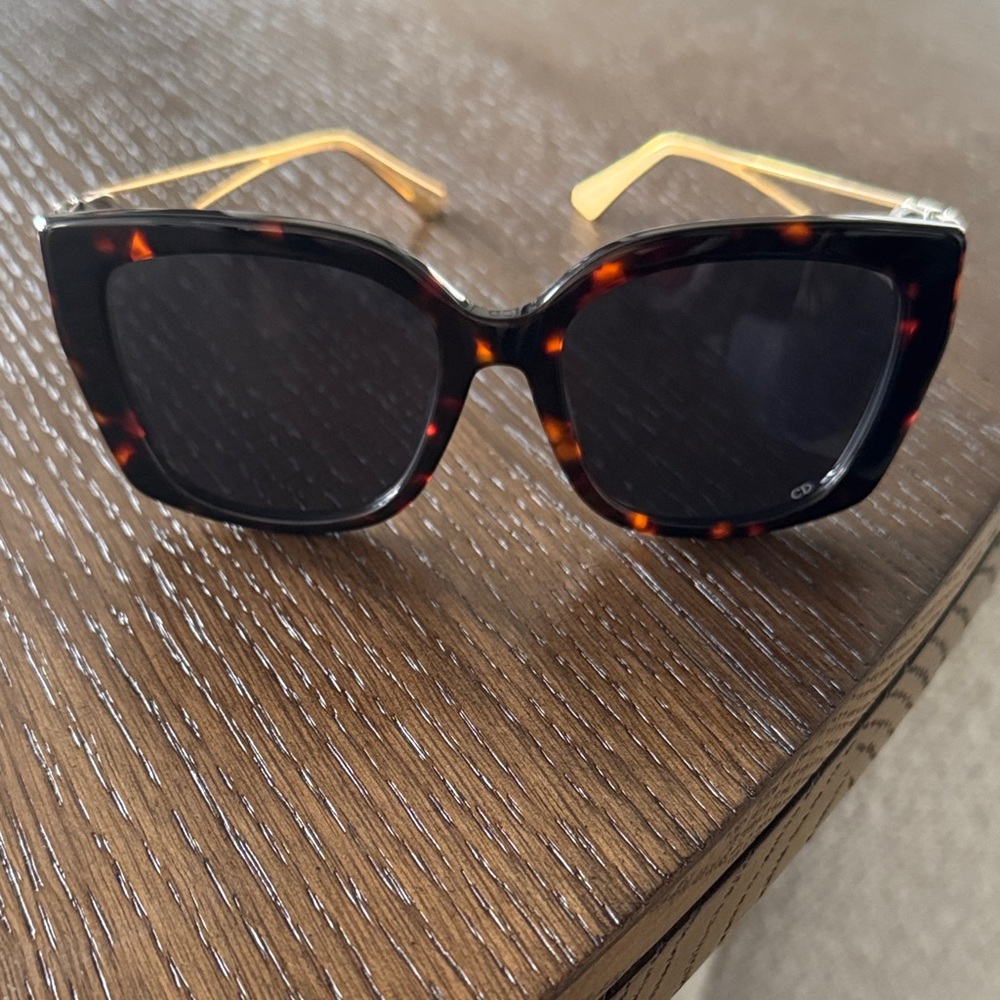 Dior Dark Havana 30Montaigne Square Butterfly Women sunglasses - Picture 12 of 16